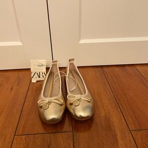 Zara kids ballerina flats size 1